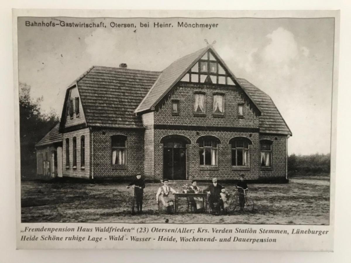 Appartement Alter Bahnhof Otersen à Kirchlinteln Extérieur photo